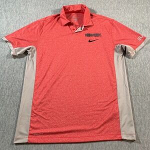 Ohio State Buckeyes Polo Adult Medium Red Nike Elite‎ Basketball